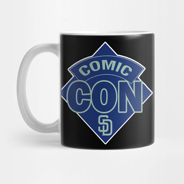 San Diego Comic Con Doctor Who Style Logo by RetroZest